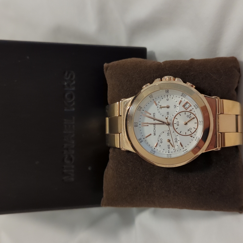 Michael Kors Rose Gold Chronograph